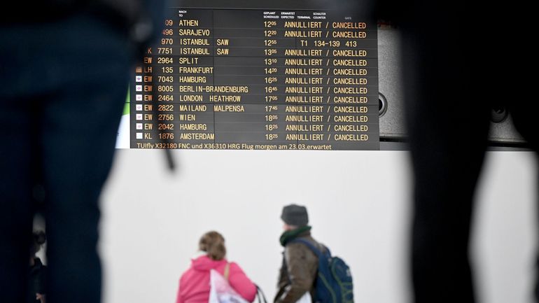 Allemagne : les aéroports perturbés par la grève des agents de sécurité
