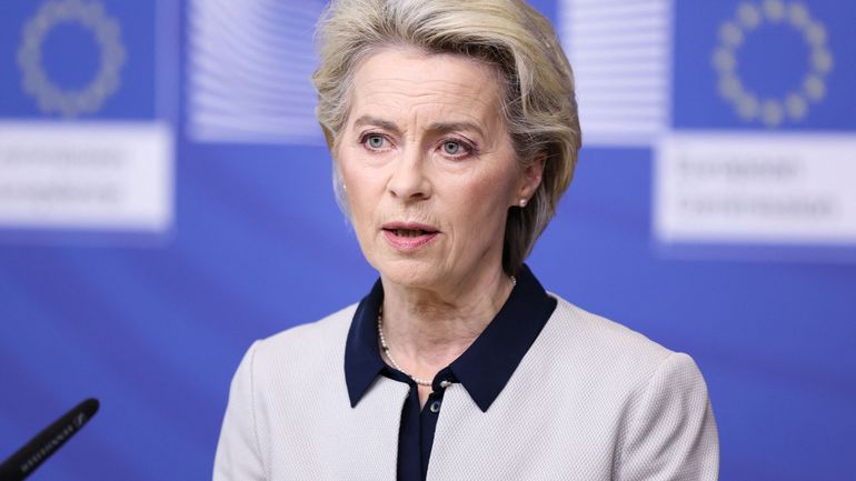 Ursula von der Leyen annonce des sanctions 