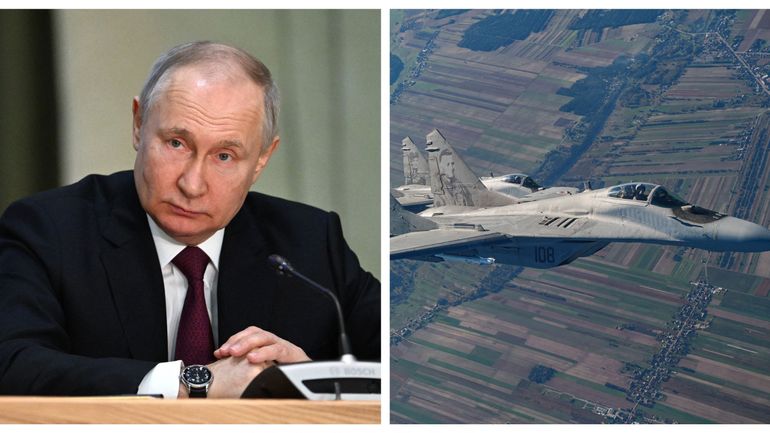 Guerre en Ukraine ce 17 mars : Vladimir Poutine sous mandat d'arrêt, la Slovaquie va aussi envoyer des avions de combat