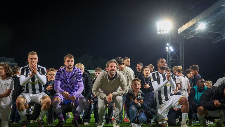 Daan Heymans heureux du soutien du public : 