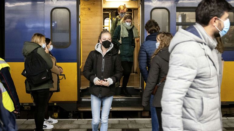 Tempête Eunice : les trains ne rouleront plus vendredi dès 14h00 aux Pays-Bas