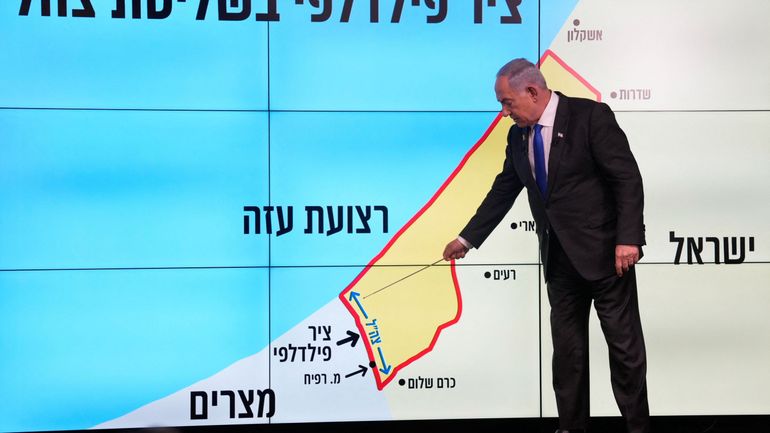 Guerre au Proche-Orient : qu'est-ce que le corridor de Philadelphi, et pourquoi crispe-t-il à la fois Netanyahou et le Hamas ?