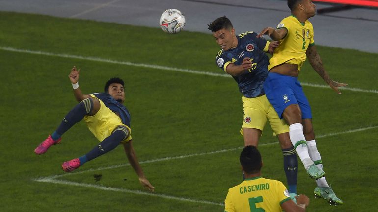 Copa America : Luis Diaz a inscrit un but splendide malgré la défaite de la Colombie face au Brésil