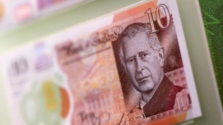 Royaume-Uni : les billets de banque à l'effigie du roi Charles III entrent en circulation
