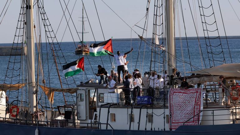 Guerre au Proche-Orient : la flottille vers Gaza affirme avoir été 