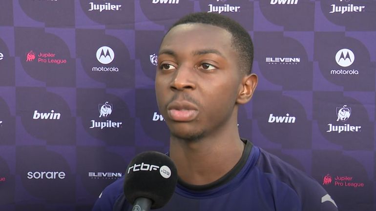 Marco Kana déterminé à s'imposer à Anderlecht : "Je sens que je reviens de mieux en mieux"
