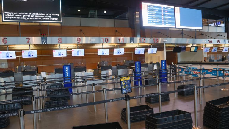 Journée d'action nationale du 25 juin : tous les vols au départ et à l'arrivée de l'aéroport de Charleroi annulés