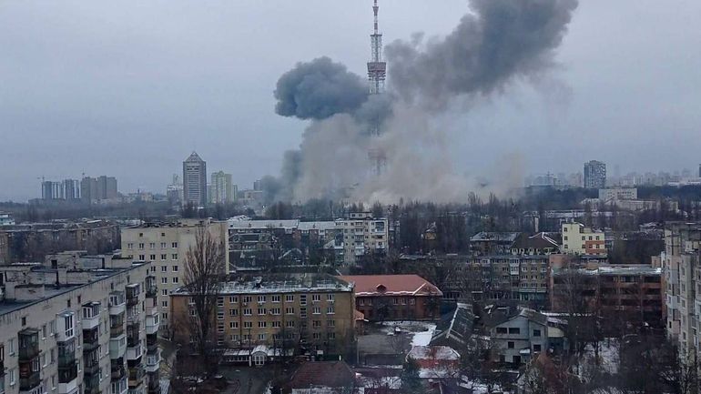 Guerre en Ukraine : frappe russe contre la tour de télévision à Kiev, cinq mort et diffusion interrompue