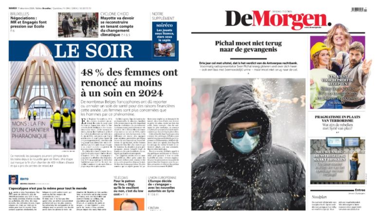 La revue de presse : un verdict qui fait débat à Anvers, une gare qui éclôt (enfin) à Mons