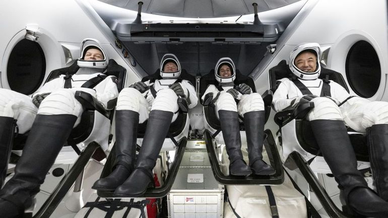 Espace : quatre astronautes de retour sur Terre après six mois sur l'ISS