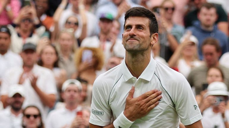 Novak Djokovic, un "4x80" pour écrire l'histoire, seul sur sa planète