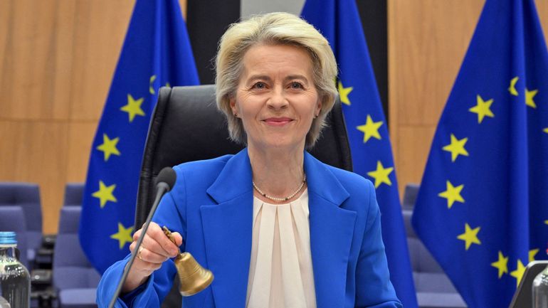 La nouvelle Commission européenne, présidée par Ursula von der Leyen, a 100 jours : 