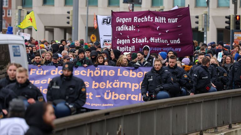 Allemagne : une nouvelle grande manifestation contre l'extrême droite à Brême