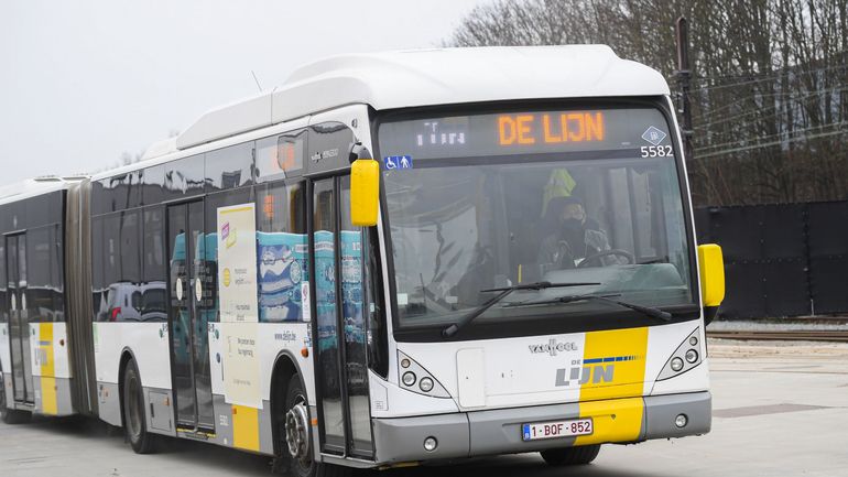 Intempéries : circulation des lignes de bus De Lijn perturbée en Brabant flamand et Limbourg