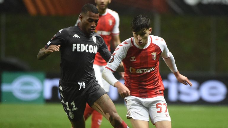Europa League : L’AS Monaco de Philippe Clement et Eliot Matazo s’incline à Braga