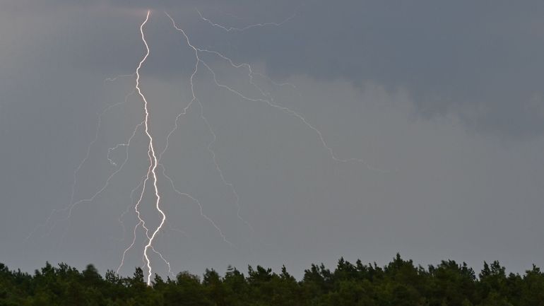 L'IRM émet un avertissement de code jaune pour les orages en Wallonie et en Flandre