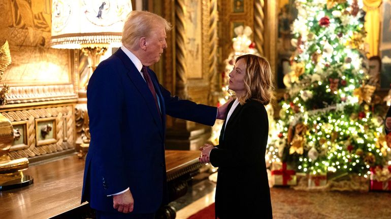 Etats-Unis : Giorgia Meloni rend visite à Donald Trump dans sa résidence de Mar-a-Lago