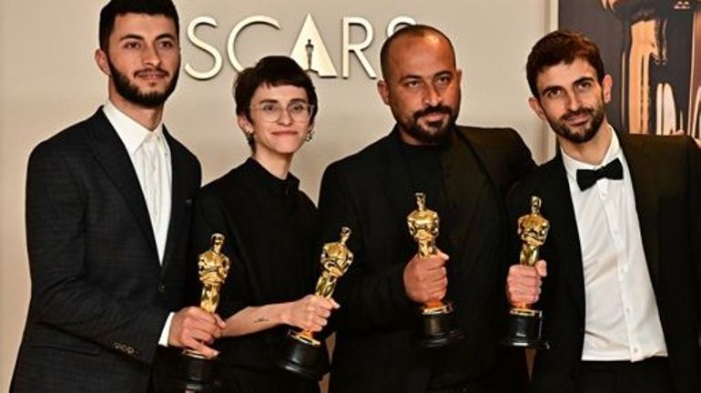 Le réalisateur palestinien Hamdan Ballal, oscarisé pour 