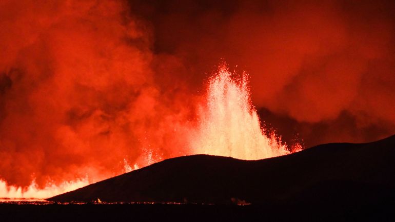 Nouvelle éruption volcanique en Islande : 