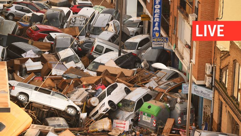 Direct - Inondations en Espagne : le bilan provisoire monte à 72 morts, 155.000 personnes restent privées d'électricité