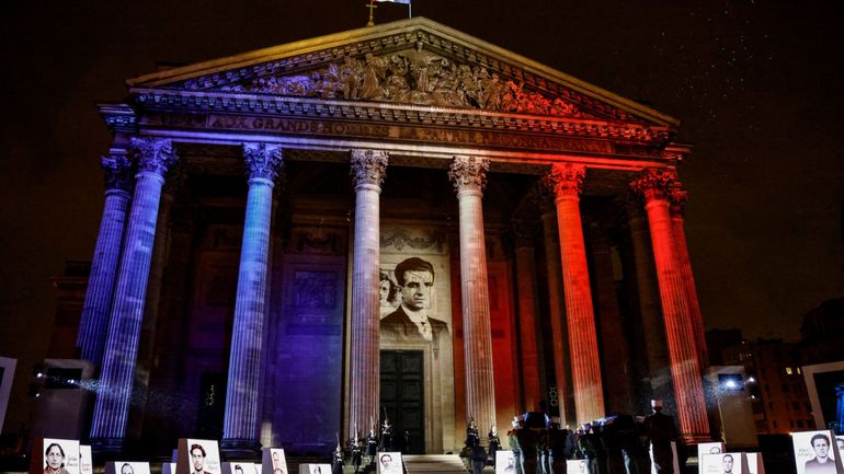 France : le cercueil du résistant communiste d'origine arménienne Missak Manouchian a rejoint le Panthéon