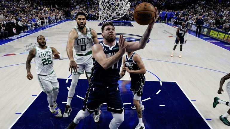Finale NBA : Dallas écrase Boston (122-84), qui ne mène plus la série que 3-1
