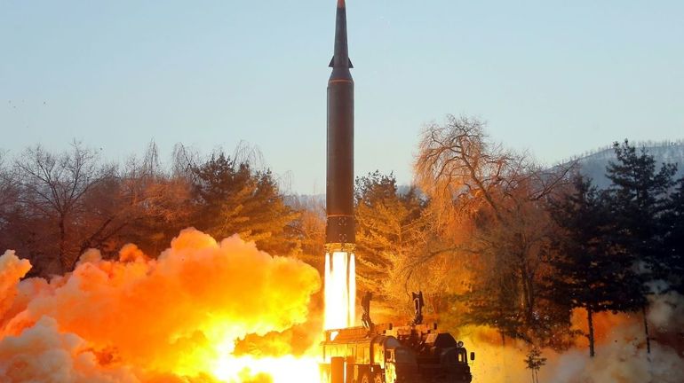 Le tir de mercredi dernier était un tir d'essai de missile hypersonique, annonce la Corée du Nord