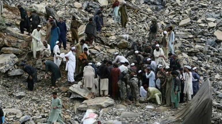 Eboulement à la frontière pakistano-afghane: le bilan monte à 8 morts
