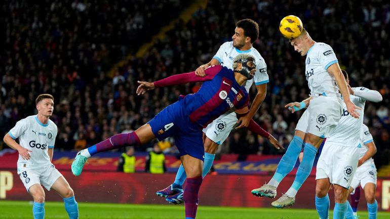 Gérone claque quatre buts au Barça et reprend la tête de La Liga