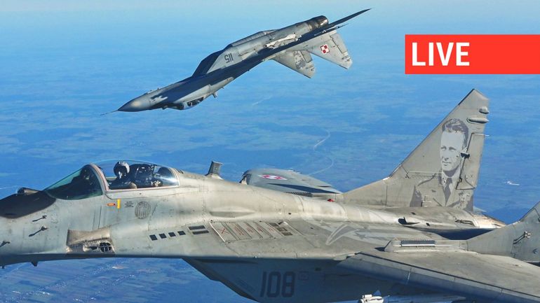 Direct - Guerre en Ukraine : la Pologne va fournir des avions de chasse Mig-29 à Kiev dans les jours prochains