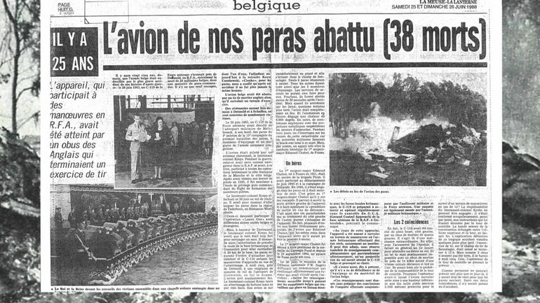 Le crash de Detmold, 60 ans après, retour sur une catastrophe aérienne et militaire belge