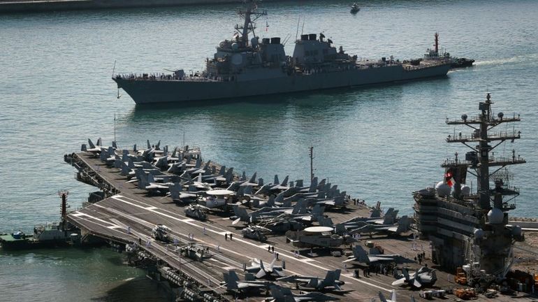 Les Etats-Unis et la Corée du Sud débutent des manoeuvres navales conjointes
