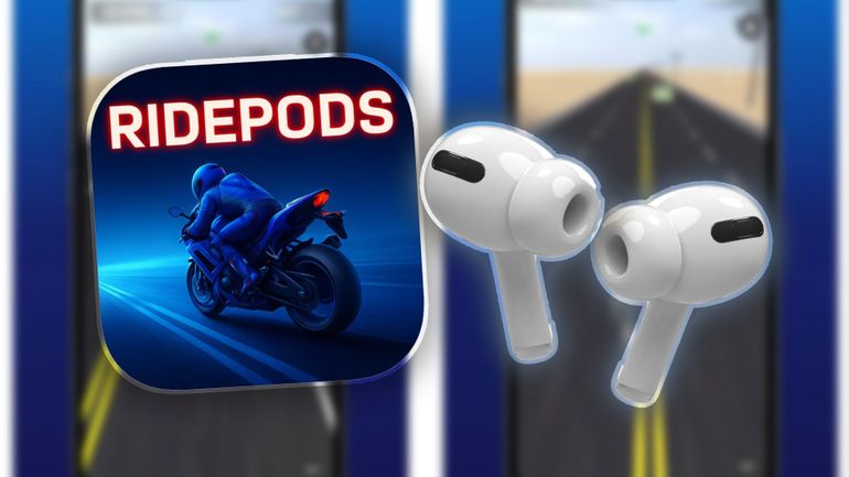 "RidePods" : c’est quoi ce jeu vidéo dans lequel vos AirPods vous servent de manettes ?