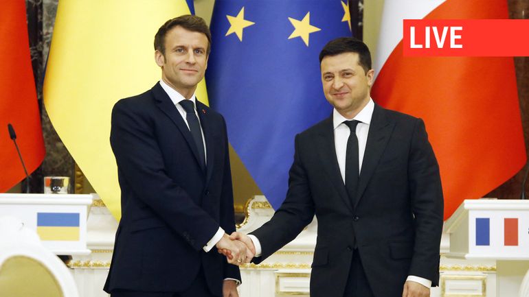 Direct - Guerre en Ukraine : Emmanuel Macron s'entretiendra avec Volodymyr Zelensky ce jeudi soir