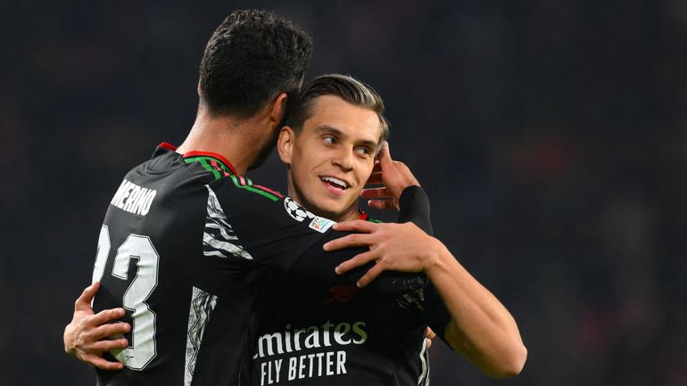 Arsenal et Leandro Trossard, buteur, pulvérisent le PSV, Dortmund et Lille se neutralisent