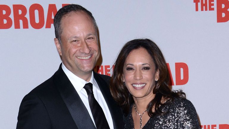 Doug Emhoff et Kamala Harris en 2015