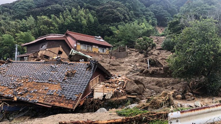 Japon : un mort et trois disparus dans le Sud-Ouest, frappé par des pluies torrentielles