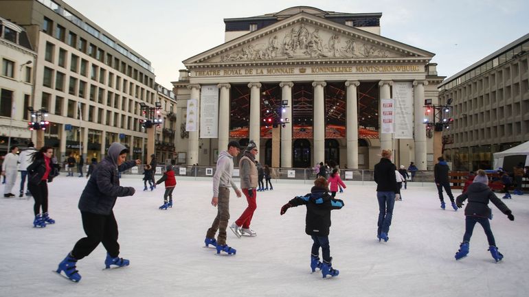 Crise énergétique : il y aura une patinoire à glace lors des Plaisirs d'Hiver à Bruxelles