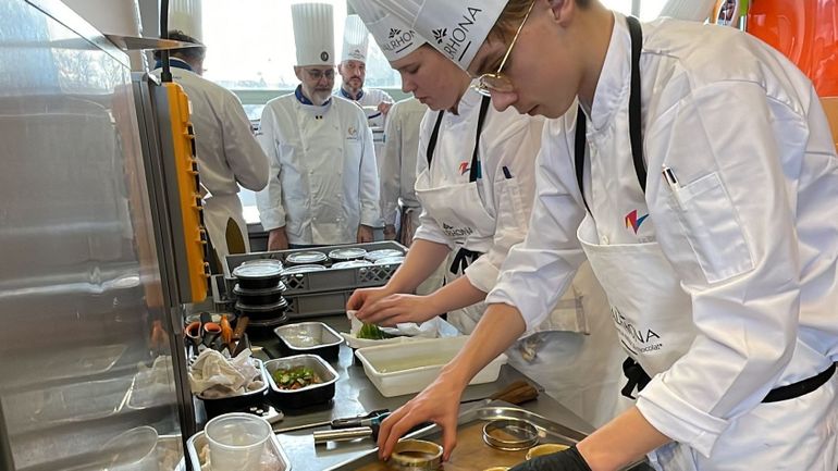 La 19e édition du concours culinaire Trophée Baron Romeyer remportée par un lycée français