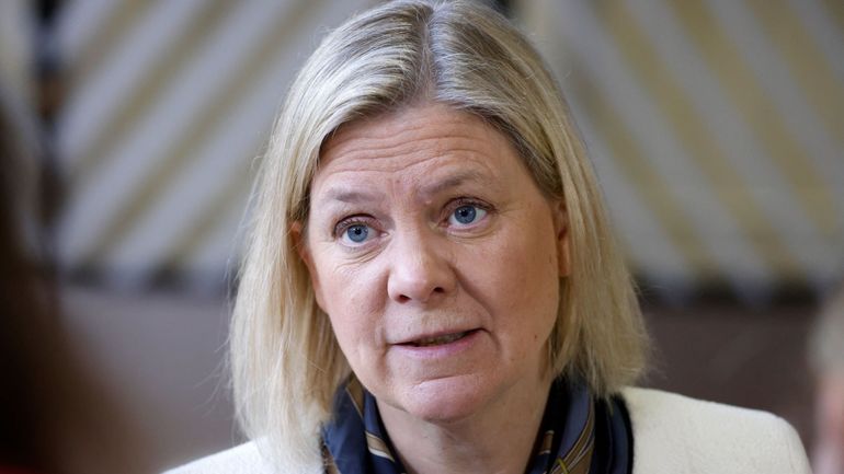 Guerre en Ukraine : la Première ministre suédoise n'exclut pas une candidature à l'Otan