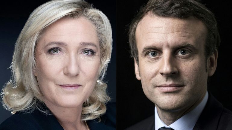 Présidentielle 2022 : Macron l'emporterait à nouveau au second tour face à Le Pen, selon les premiers sondages