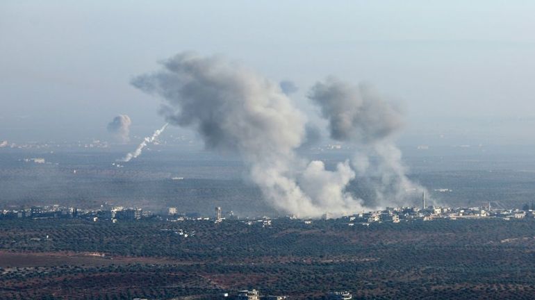 Syrie : l'armée russe bombarde des 