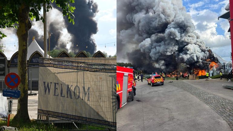 Le festival Tomorrowland maintenu malgré l'incendie qui a détruit la scène principale