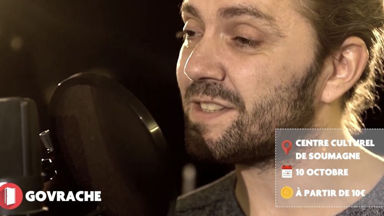 Govrache en solo ce 10 octobre à Soumagne : « Quand je vous parle de moi, je vous parle de vous. »