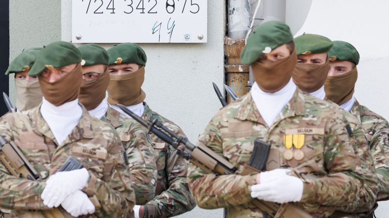 Le personnel militaire opérationnel va défiler masqué pour ne pas être reconnaissable sur les photos