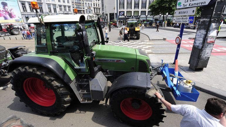 Manifestation des agriculteurs flamands : perturbations locales sur les routes, les autoroutes sont épargnées