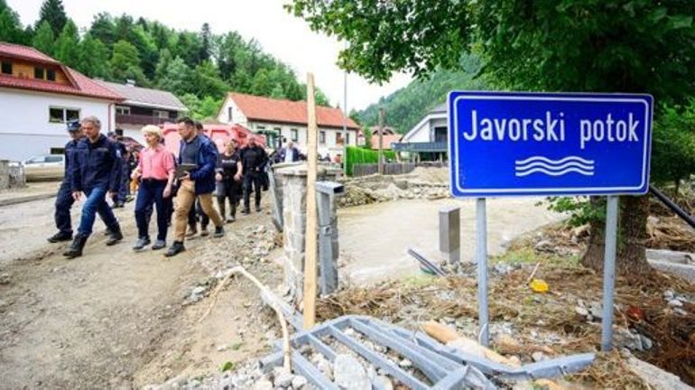 Inondations en Slovénie : l'Union européenne débloque 400 millions d'euros