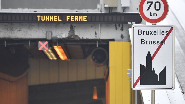 Ring de Bruxelles : le tunnel Léonard sera fermé du 8 au 11 décembre vers Zaventem