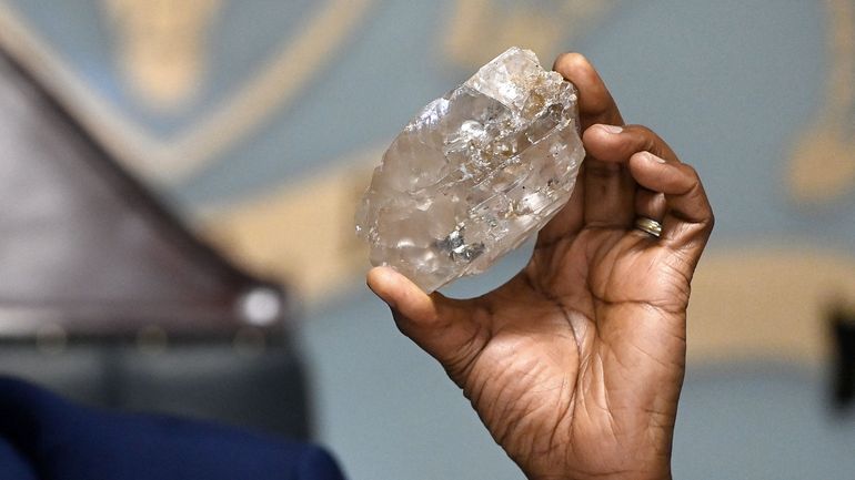 Un demi-kilo, une valeur estimée à 40 millions de dollars : un diamant exceptionnel découvert au Botswana