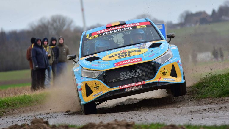 Cédric Cherain s'adjuge le Rally van Haspengouw après une très belle bagarre avec Maxime Potty et Niels Reynvoet